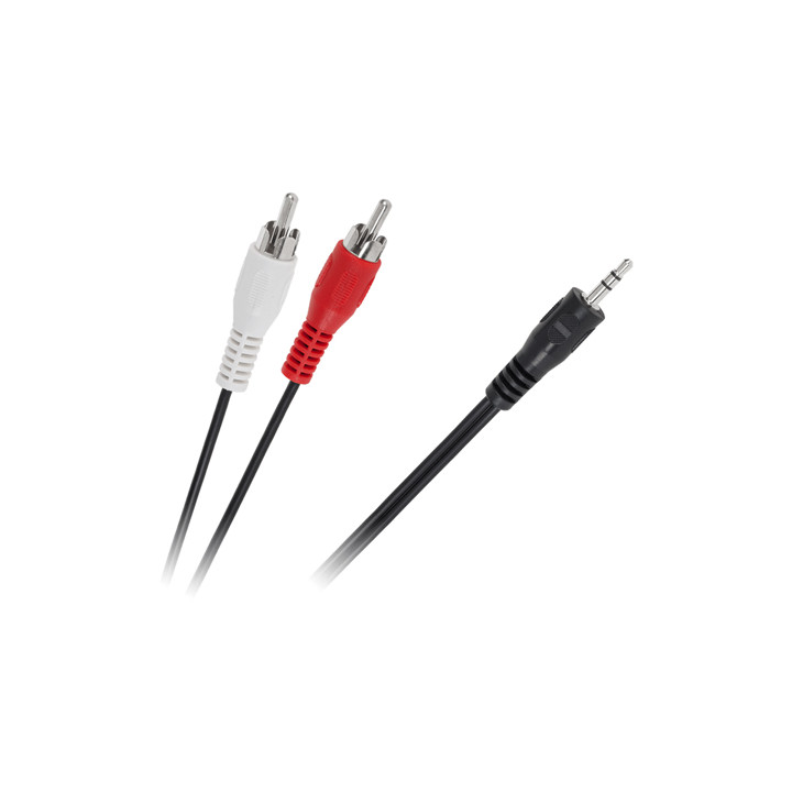 CABLU 3.5 TATA - 2X RCA TATA 3M
