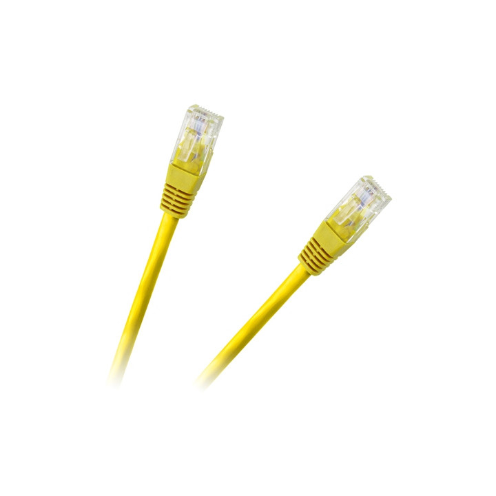 PATCHCORD UTP CCA GALBEN 0.5M