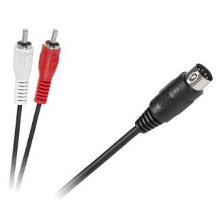 CABLU 5DIN-2XRCA