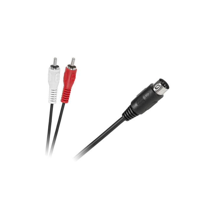 CABLU 5DIN-2XRCA