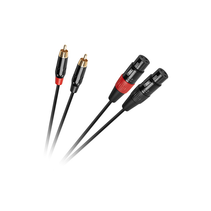 CABLU XLR - 2RCA 1M CABLETECH