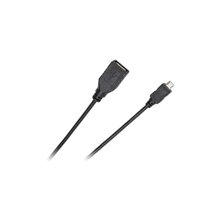 CABLU USB MAMA-MICRO USB TATA CABLETECH STANDARD 0.2M