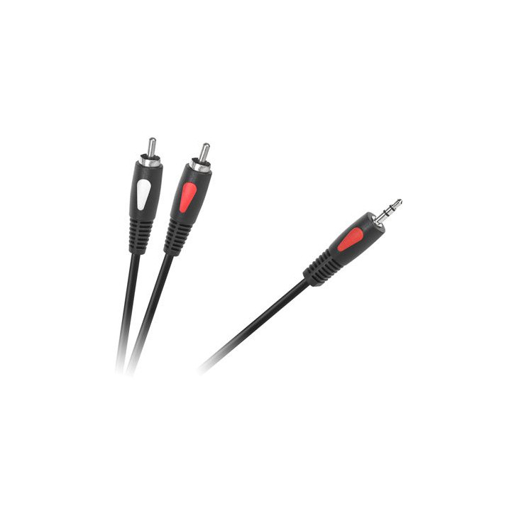 CABLU 3.5 TATA-2RCA 3.0M ECO-LINE CABLETECH