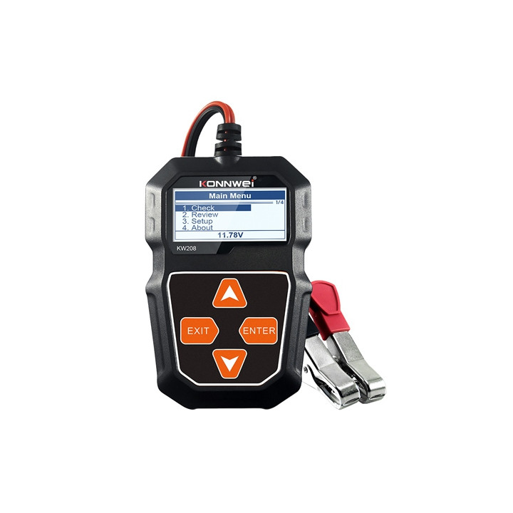 TESTER BATERII KW208 KONNWEI