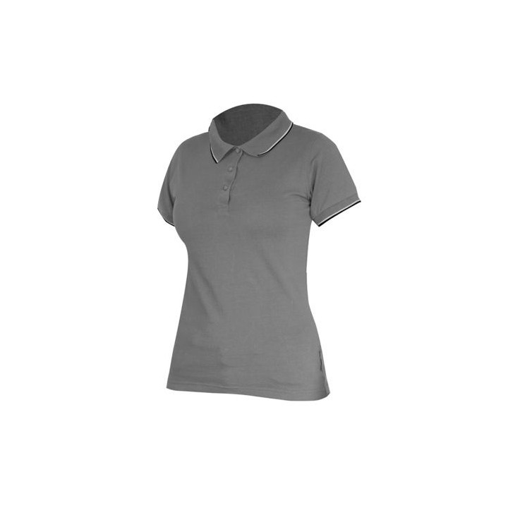 TRICOU BUMBAC POLO DAMA GRI - L LAHTI PRO