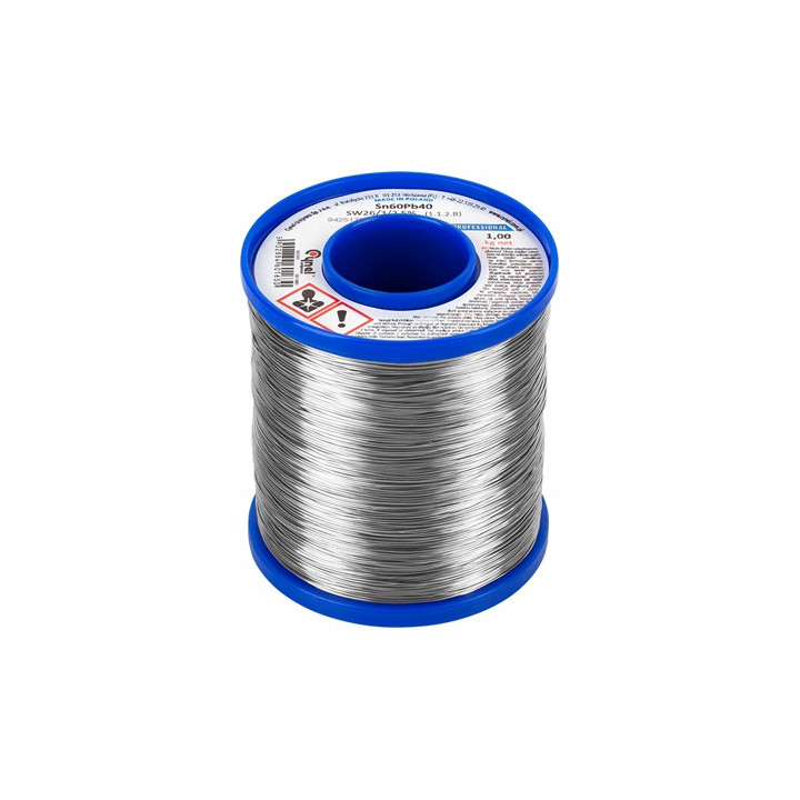 ROLA FLUDOR SN60PB40 CYNEL 1.0MM 1000G