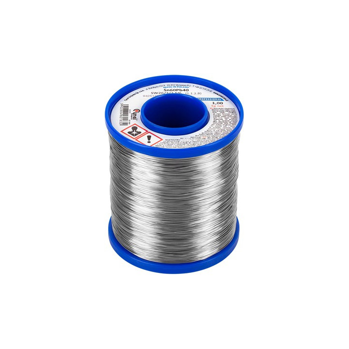 ROLA FLUDOR SN60PB40 CYNEL 1.5MM 1000G