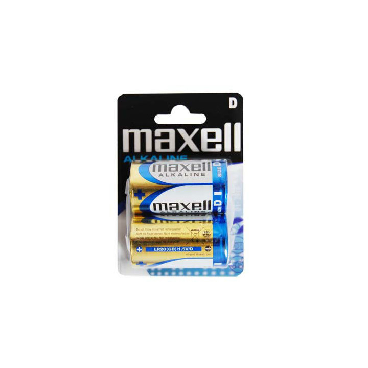 BATERIE ALCALINA MAXELL LR20 BLISTER 2 BUC
