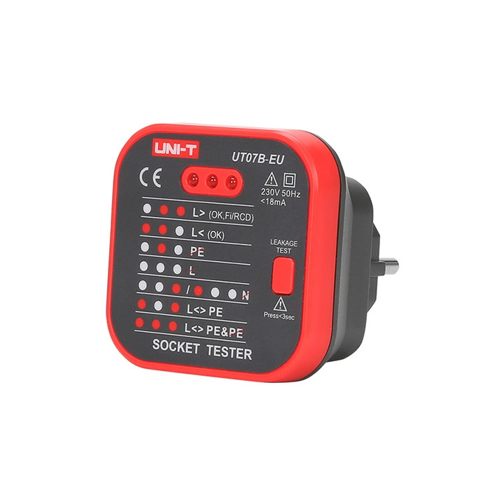 MULTIMETRU DIGITAL TESTER RETEA UT07B UNI-T