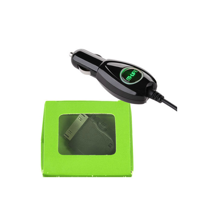 INCARCATOR AUTO M-LIFE APPLE IPHONE 800MA