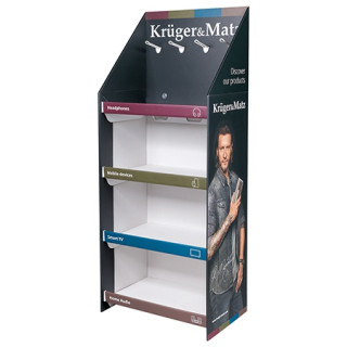 DISPLAY STAND CARTON KRUGER&MATZ