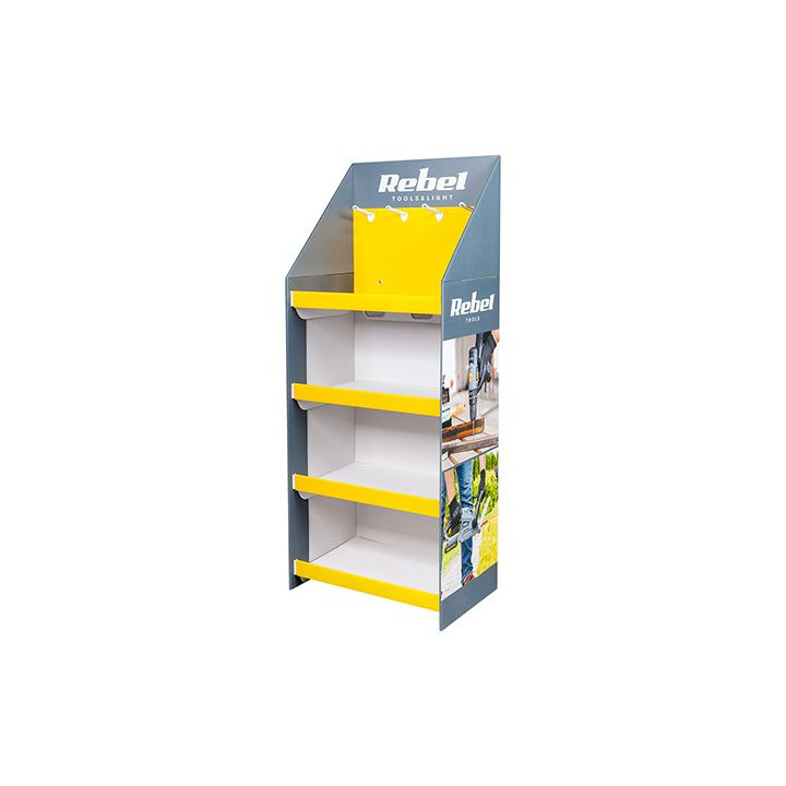 DISPLAY STAND CARTON REBEL