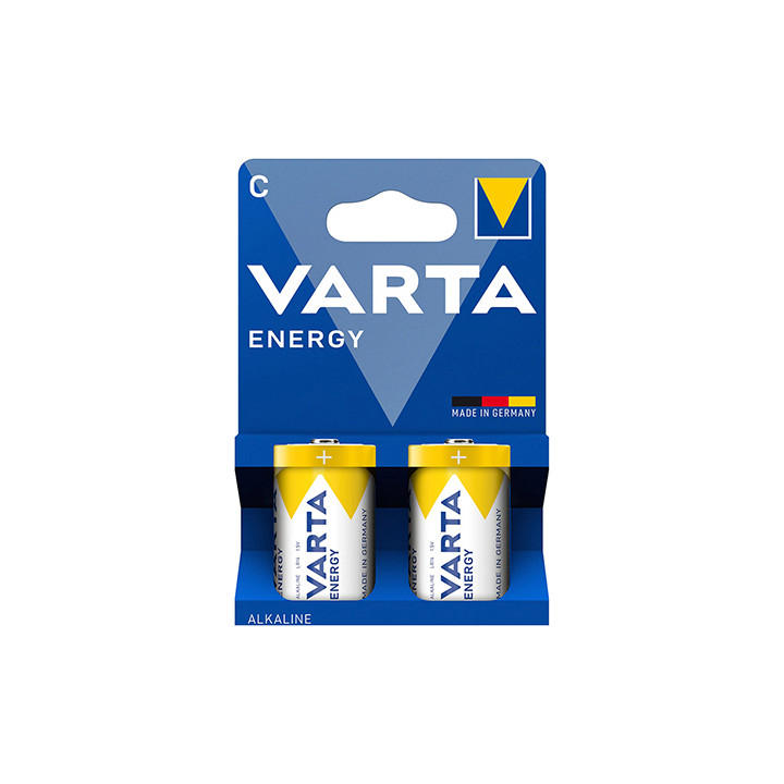 BATERIE ALCALINA ENERGY LR14 BL 2 BUC VARTA