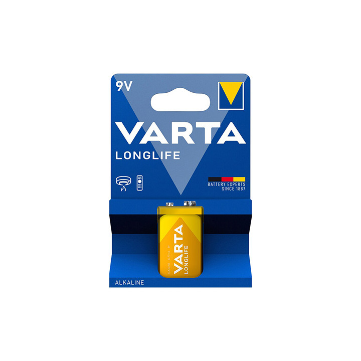 BATERIE ALCALINA LONGLIFE 9V BL 1 BUC VARTA