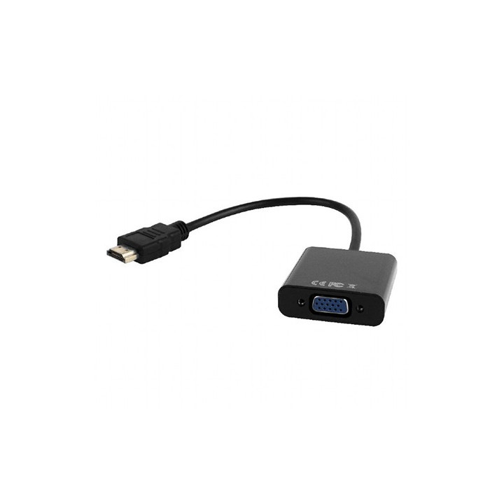 ADAPTOR HDMI TATA - VGA MAMA AUDIO GEMBIRD