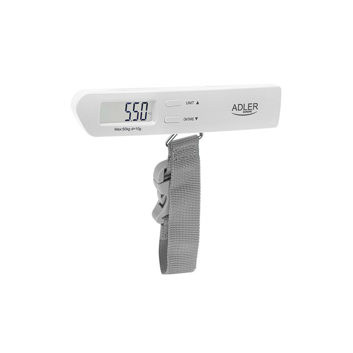 CANTAR BAGAJ MAX 50KG AD 8191 ALB ADLER