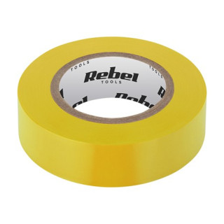 BANDA IZOLATOARE 0.13X19X10YD GALBENA REBEL