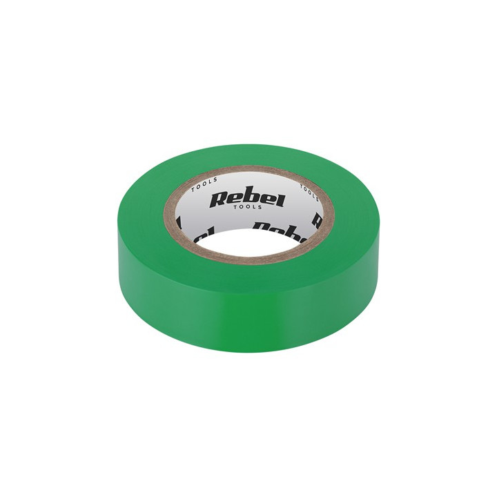 BANDA IZOLATOARE 0.13X19X20YD VERDE REBEL