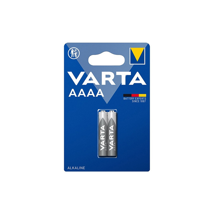 BATERIE ALCALINA AAAA LR61 BLISTER 2 BUC VARTA