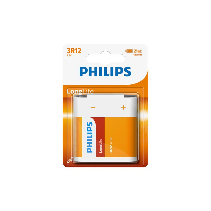 BATERIE LONGLIFE 3R12 BLISTER 1 BUC PHILIPS
