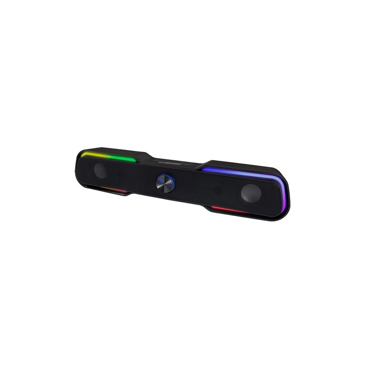 BOXE / SOUNDBAR 2.0 USB LED RAINBOW APALA ESPERANZA