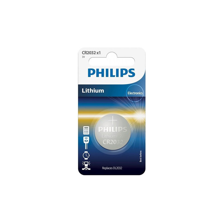 BATERIE LITHIUM CR2032 BLISTER 1 BUC PHILIPS