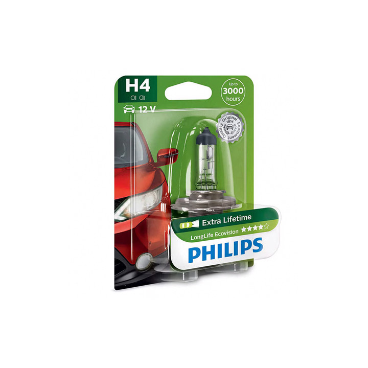 BEC AUTO H4 LONGLIFE ECOVISION PHILIPS