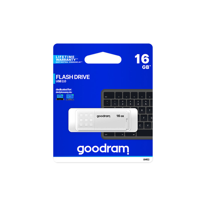 FLASH DRIVE 16GB USB 2.0 UME2 GOODRAM