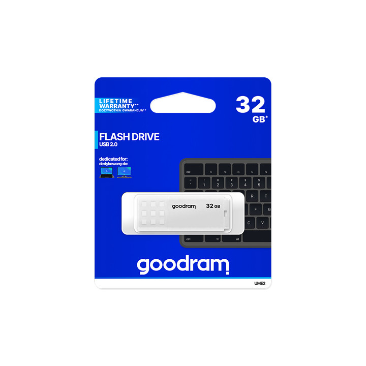 FLASH DRIVE 32GB USB 2.0 UME2 GOODRAM