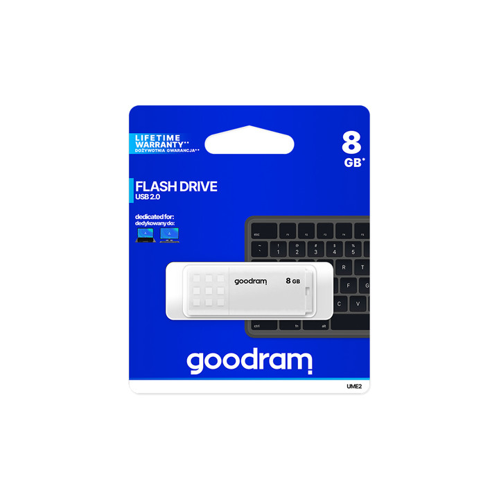 FLASH DRIVE 8GB USB 2.0 UME2 GOODRAM