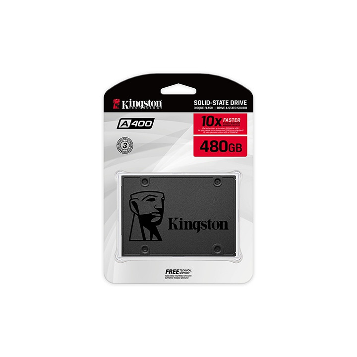 SSD 480GB SATA3 A400 KINGSTON