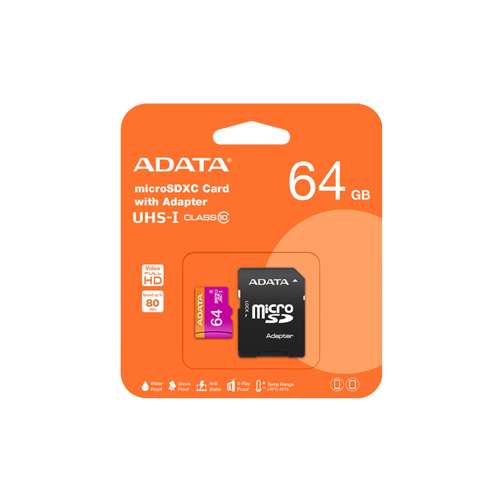 MICRO SDXC CLASA 10 64GB ADATA