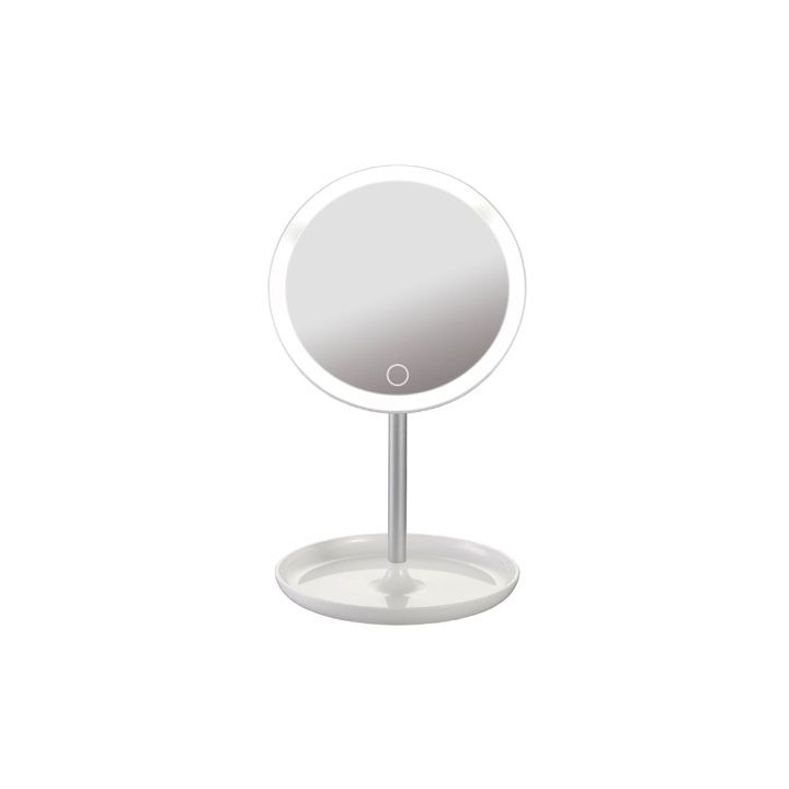 OGLINDA MAKE-UP CU LED 4W PLATINET