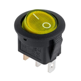 INTRERUPATOR ON-OFF GALBEN