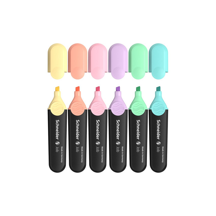 SET 6 EVIDENTIATOARE PASTEL SCHNEIDER