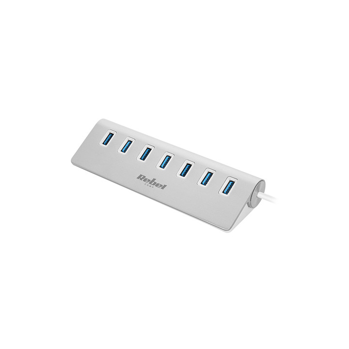 HUB USB 3.0 7 PORTURI REBEL