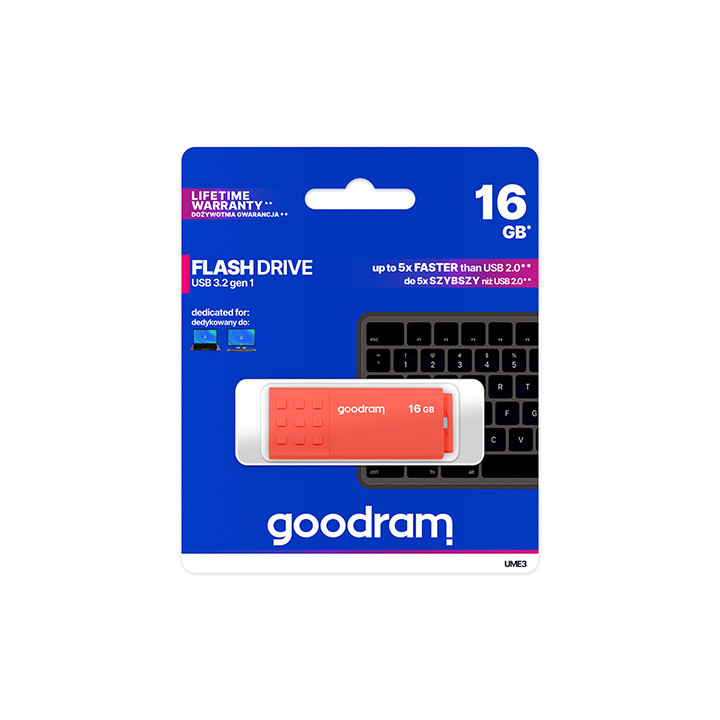 FLASH DRIVE 16GB USB 2.0 UME3 GOODRAM