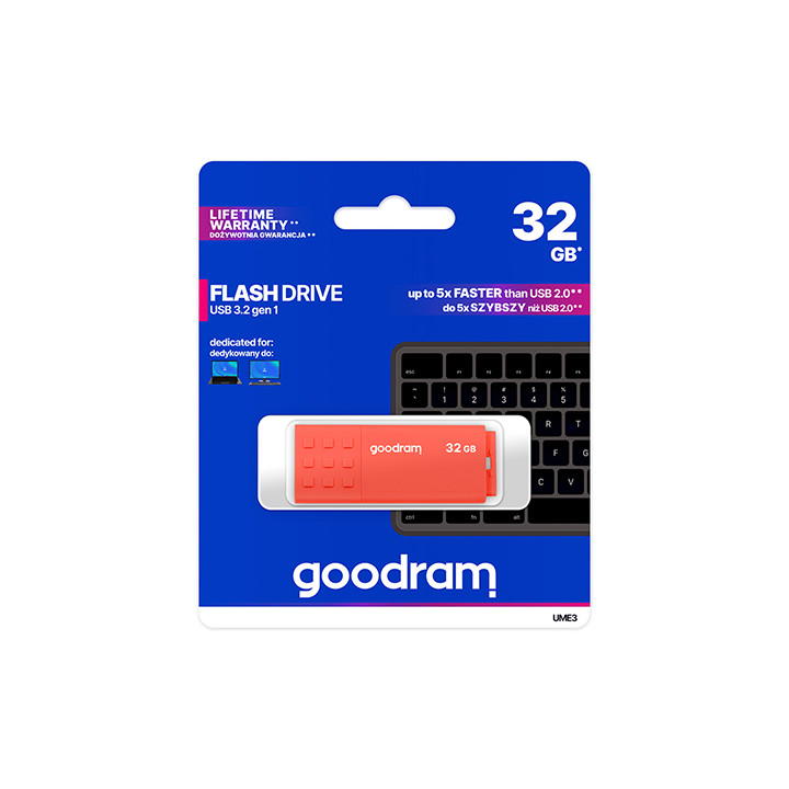 FLASH DRIVE 32GB USB 2.0 UME3 GOODRAM