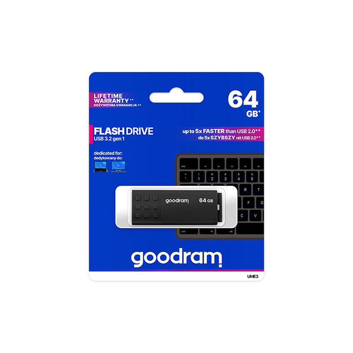 FLASH DRIVE 64GB USB 2.0 UME3 GOODRAM