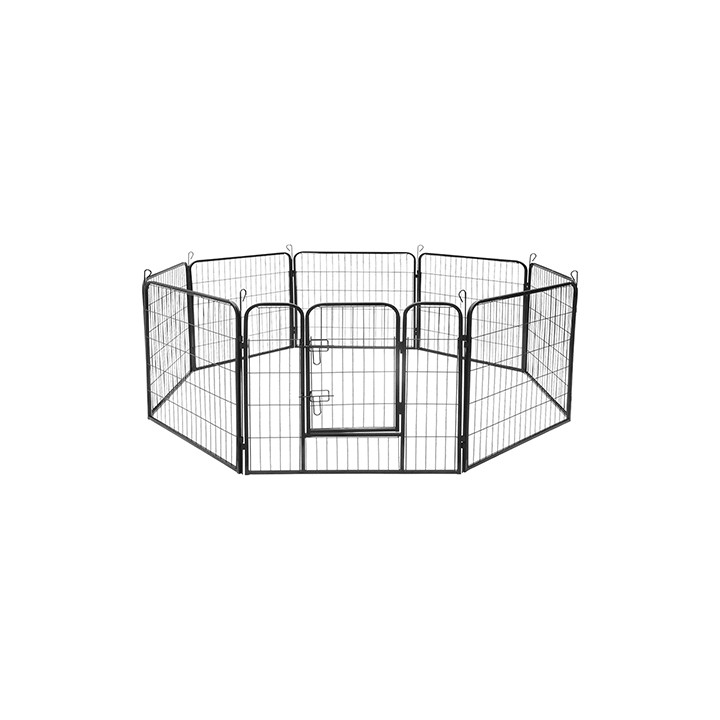 TARC MODULAR PENTRU CAINI 8 PANOURI 80X60 CM REBEL ANIM