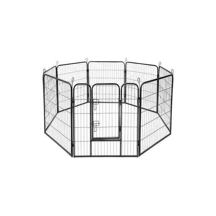 TARC MODULAR PENTRU CAINI 8 PANOURI 80X100 CM REBEL ANI