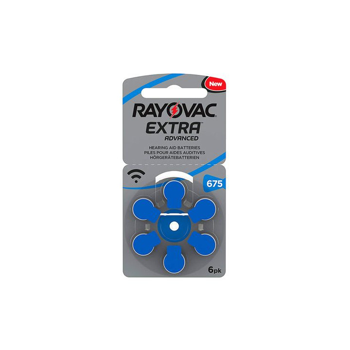 BATERIE AUDITIVA RAYOVAC 675 BLISTER 6 BUC