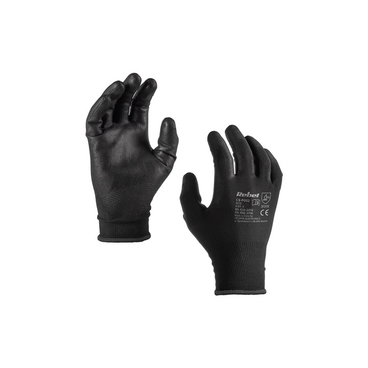 MANUSA LUCRU POLIURETAN MARIME 10 / XL SET 12 BUC REBEL