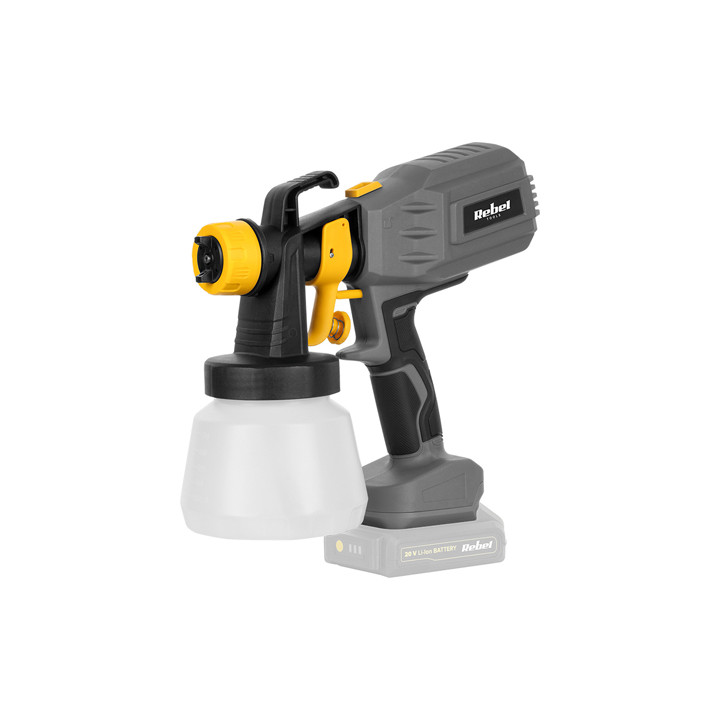 PISTOL VOPSIT 20V FARA ACUMULATOR REBEL