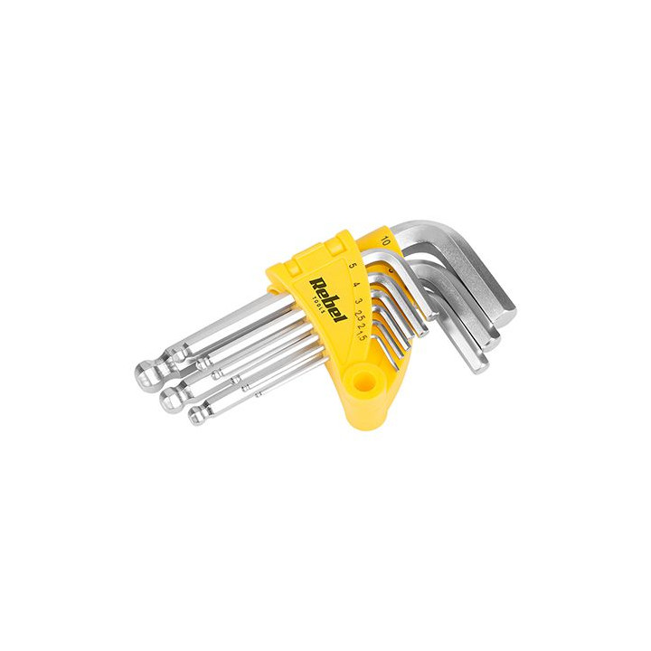 SET 9 CHEI IMBUS OTEL CROM-VANADIU REBEL