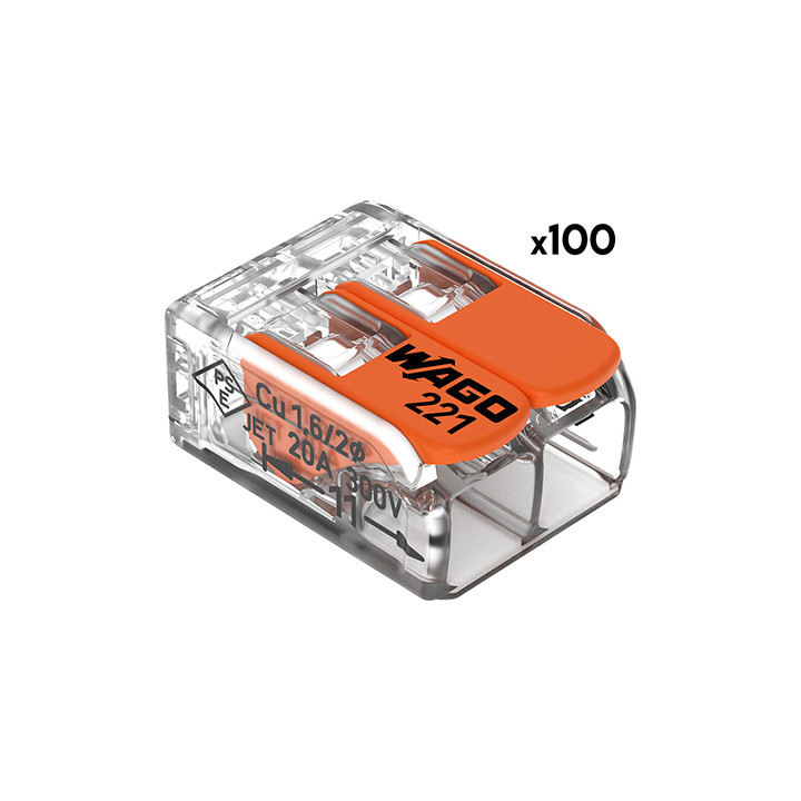 CLEME WAGO SLIM MYF 2X4MM2 SET 100 BUC