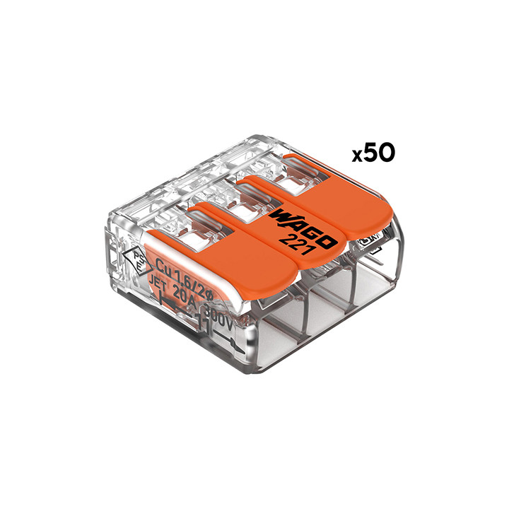 CLEME WAGO SLIM MYF 3X4MM2 SET 50 BUC