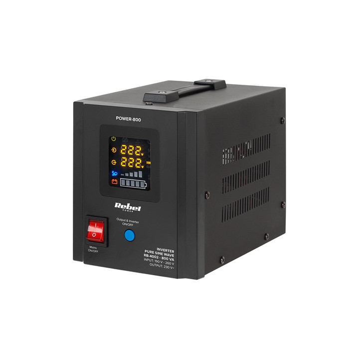 UPS CENTRALE TERMICE SINUS PUR 800VA 500W 12V REBEL