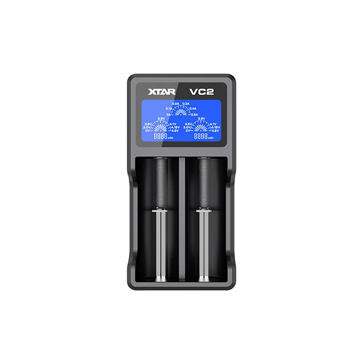 INCARCATOR PORTABIL LI-ION 2X 18650 VC2 XTAR