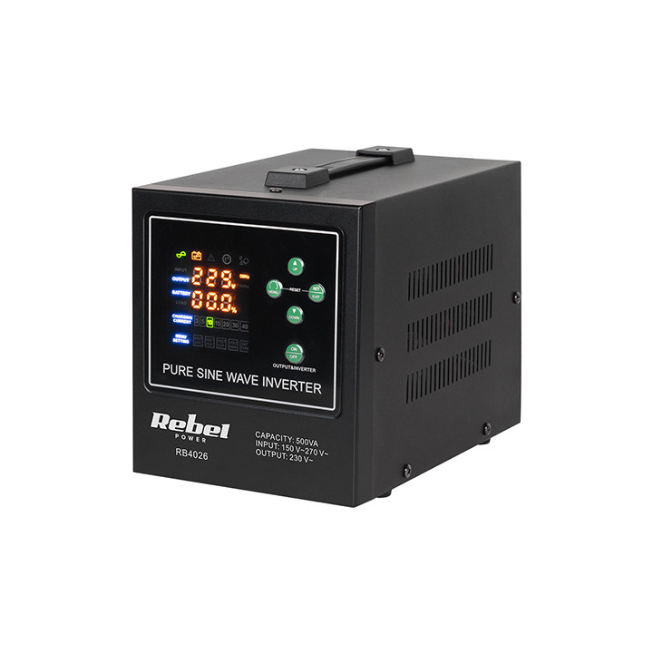 UPS CENTRALE TERMICE SINUS PUR 500VA 300W 12V REBEL